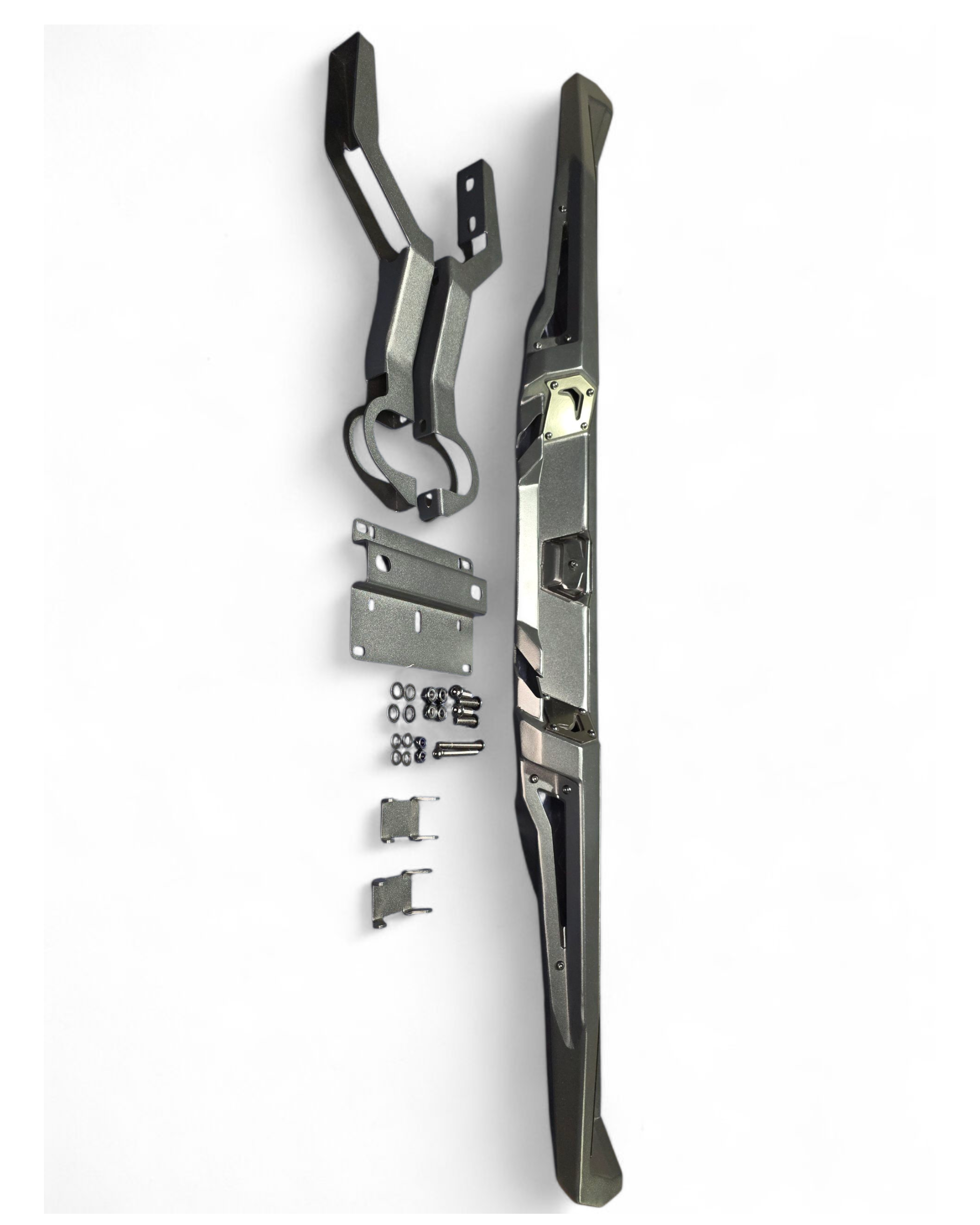 Body-line contour fit of the Volt rear bumper on Polaris Ranger XD 1500