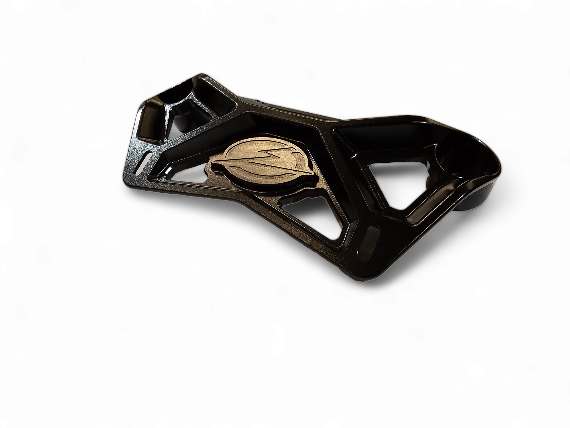 EOD 2017 to Current Can Am X3 Maverick Upper Shock Mount Brace with adjustable light mount bracket with Black finish