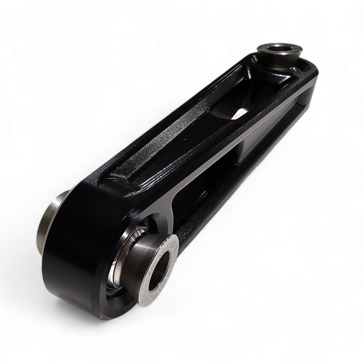 6061 billet aluminum construction detail on Polaris RZR Pro XP front sway bar link