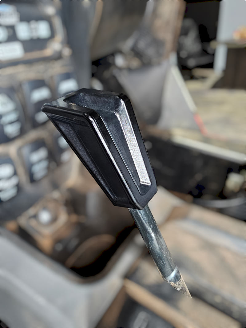 Pro R Shift Cover 2020+ Polaris RZR Pro R, Pro XP, Turbo R Anodized Black Shift Knob