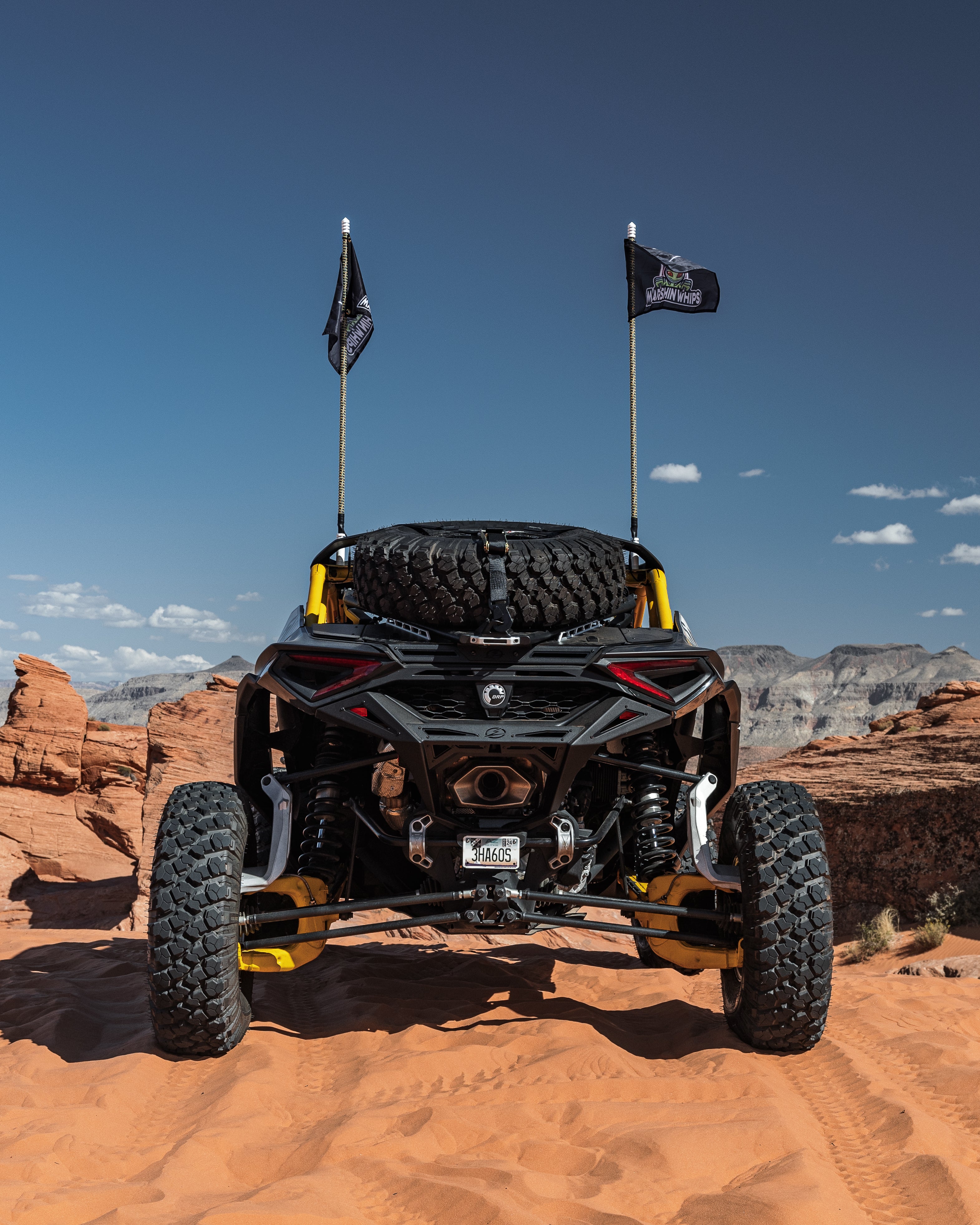 2024 to Current Can-am Maverick R Volt Tire Rack for Volt Baja Box