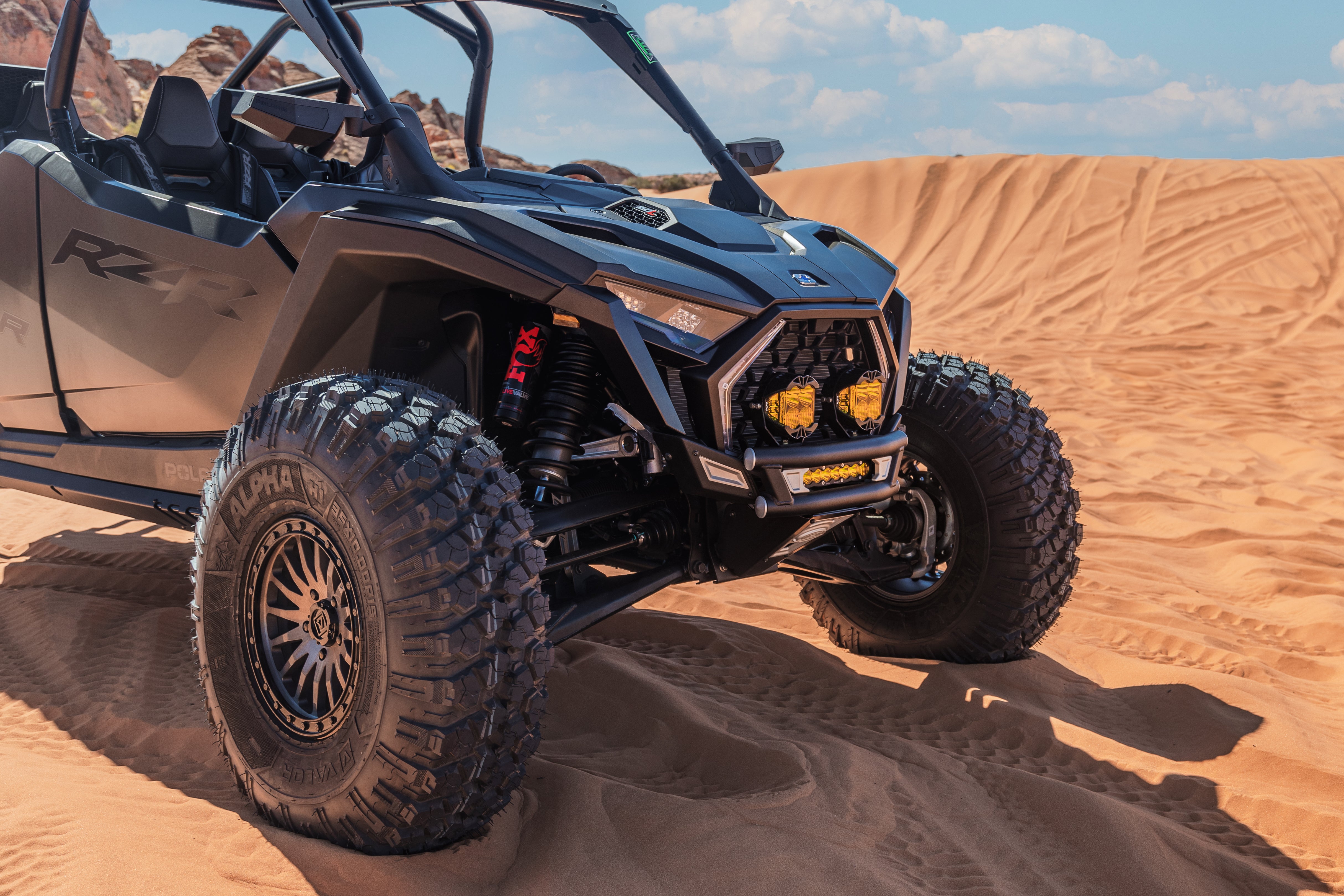 2022 + Polaris Pro R, Pro S, Turbo R Amp Front Bumper