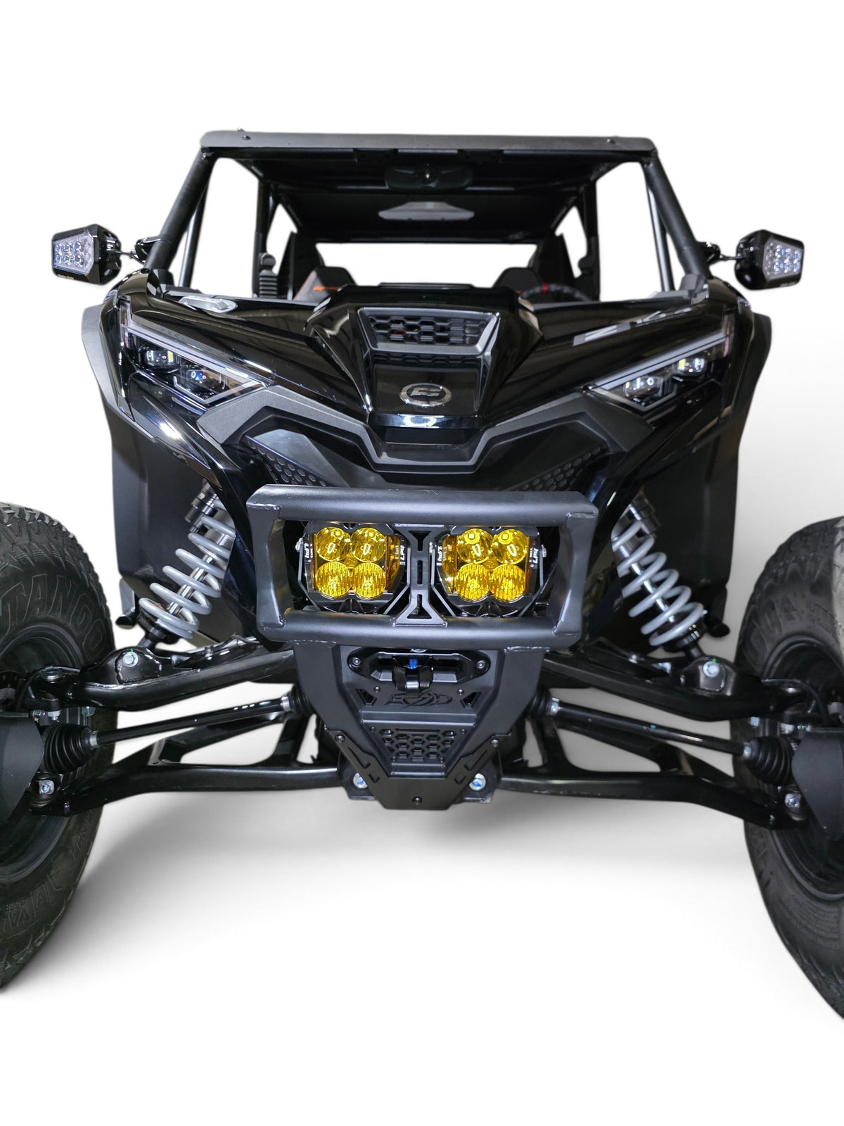 2026+ CFMoto Zforce Z10 Spark Front Winch Bumper, Black