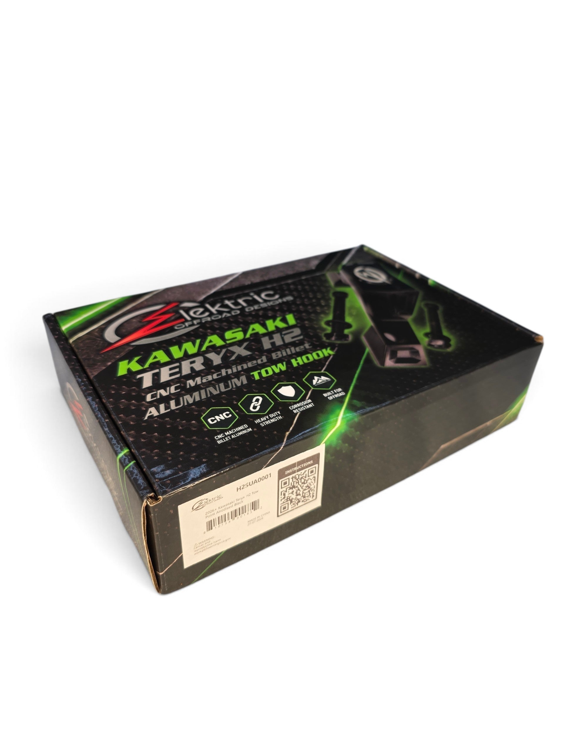 2026+ Kawasaki Teryx H2 Tow Point Anodized Black