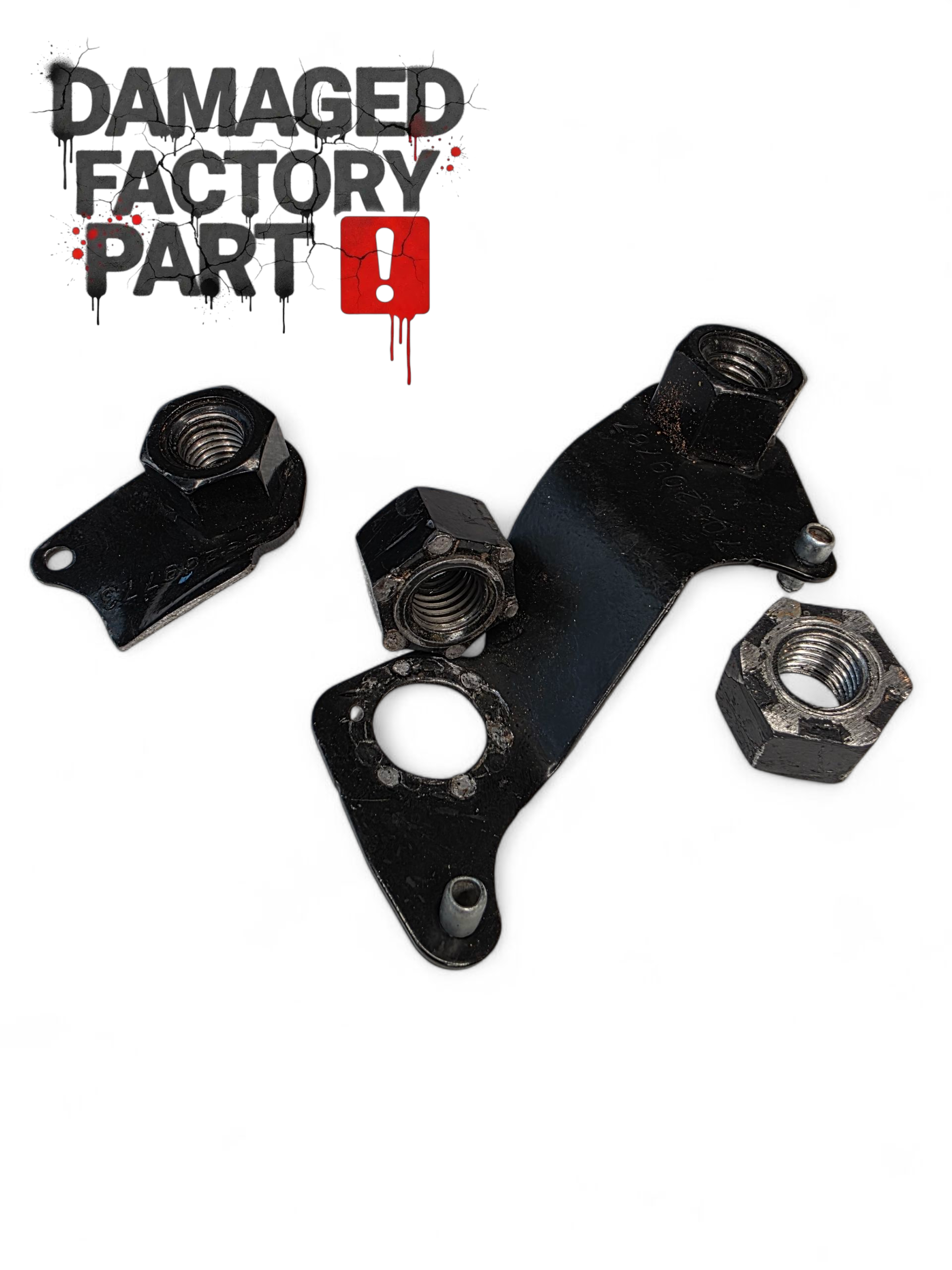 2024+ Can Am Maverick R Rear Link Nut Plate Kit