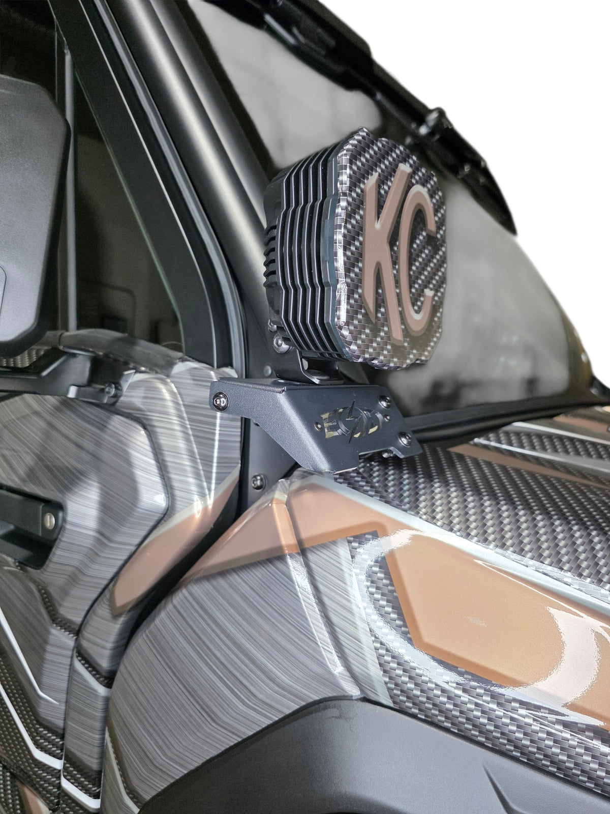 2025+ CFMoto UForce U10 Pro Spark A-pillar (Ditch) Light Mount