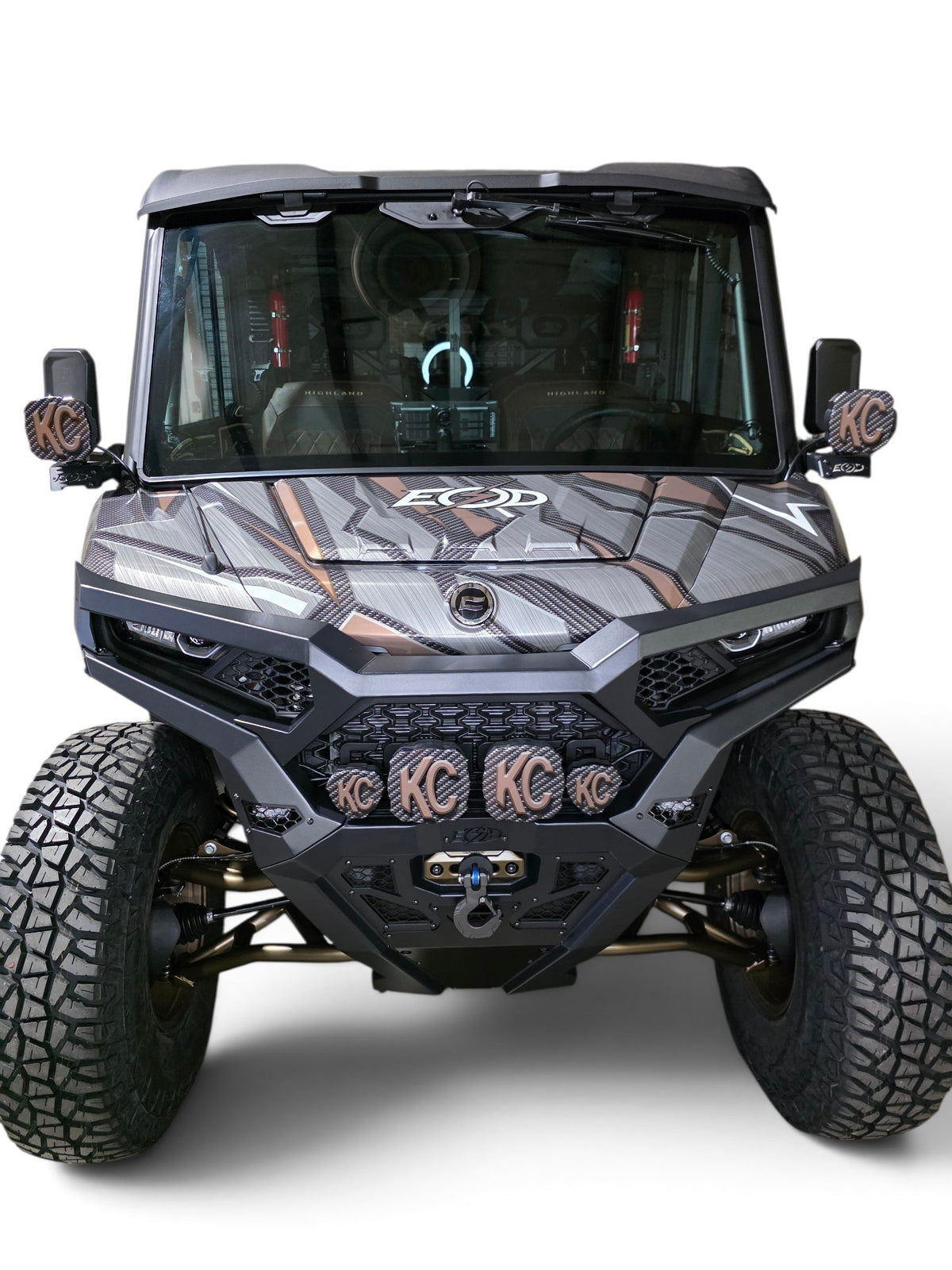 2025+ CFMoto UForce U10 Pro Spark A-pillar (Ditch) Light Mount