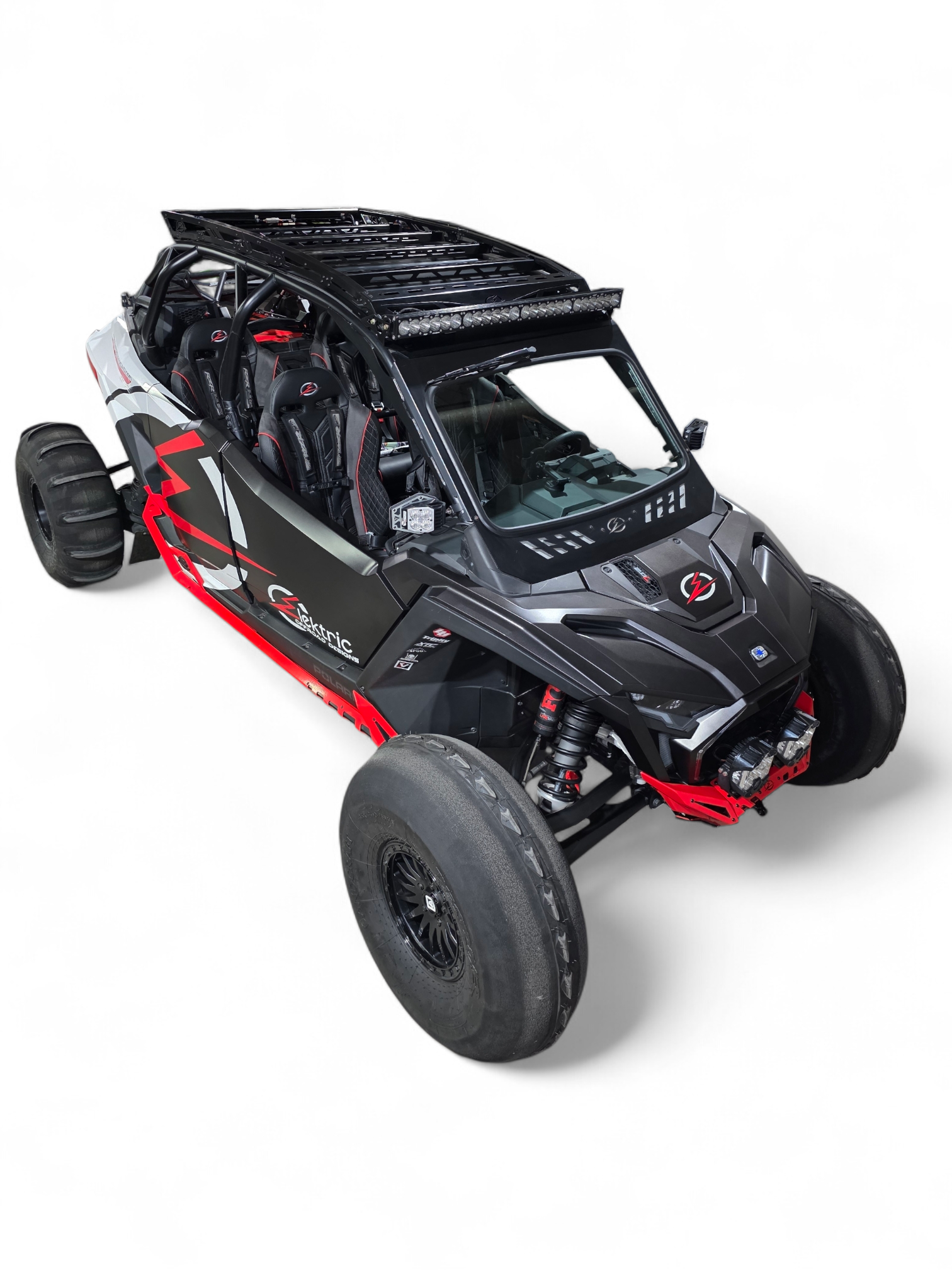 2025+ Polaris Pro R Roof Rack (4 Seat)