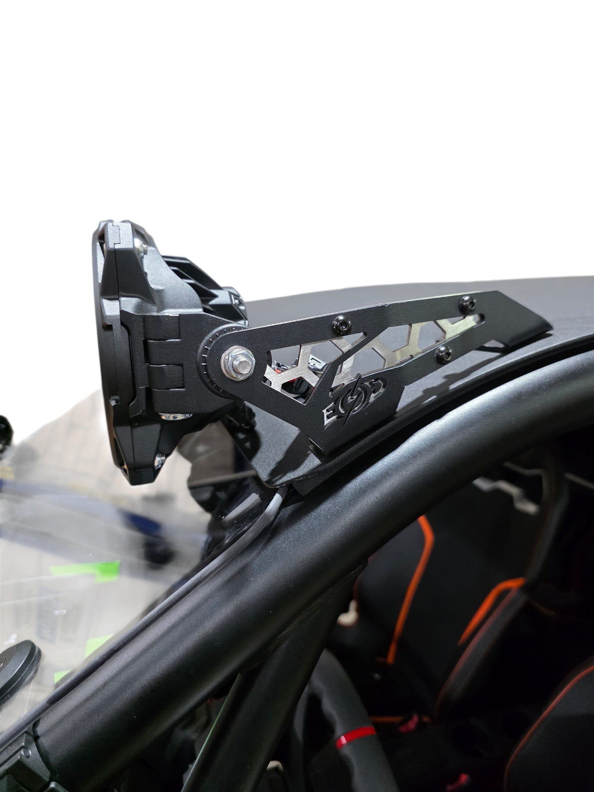 2026+ CFMoto ZForce Z10 Spark Roof Light Bar Mount for KC Gravity Titan 7 Light LED Bar