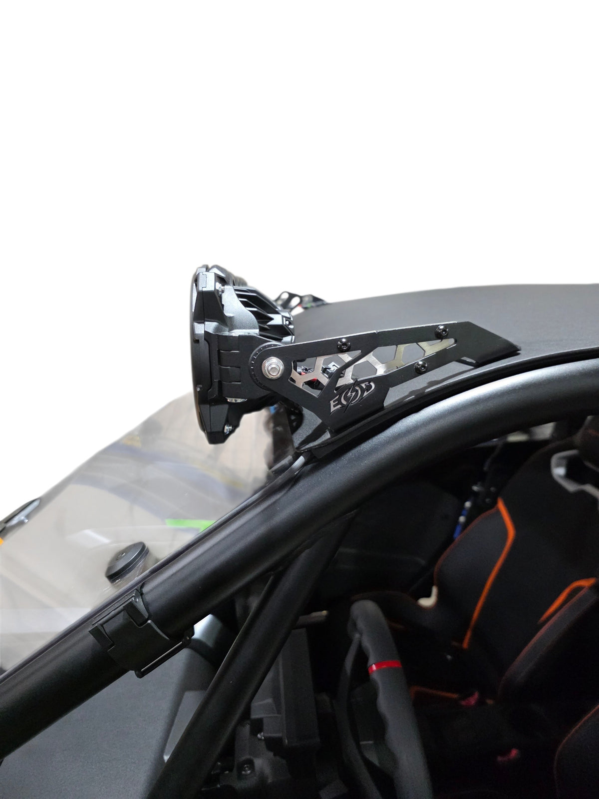2026+ CFMoto ZForce Z10 Spark Roof Light Bar Mount for KC Gravity Titan 7 Light LED Bar
