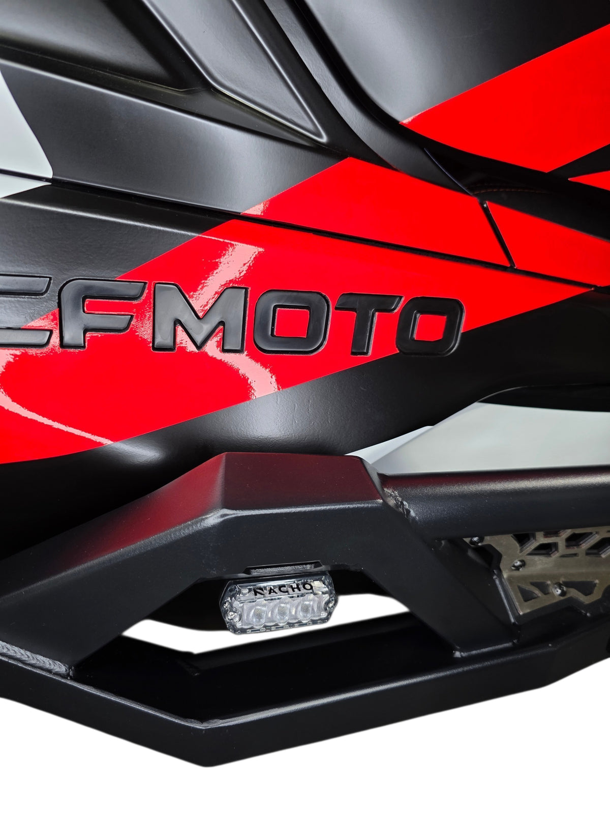 2026+ CFMoto ZForce Z10 Spark Tree Kicker Side Steps (4 Seat), Black