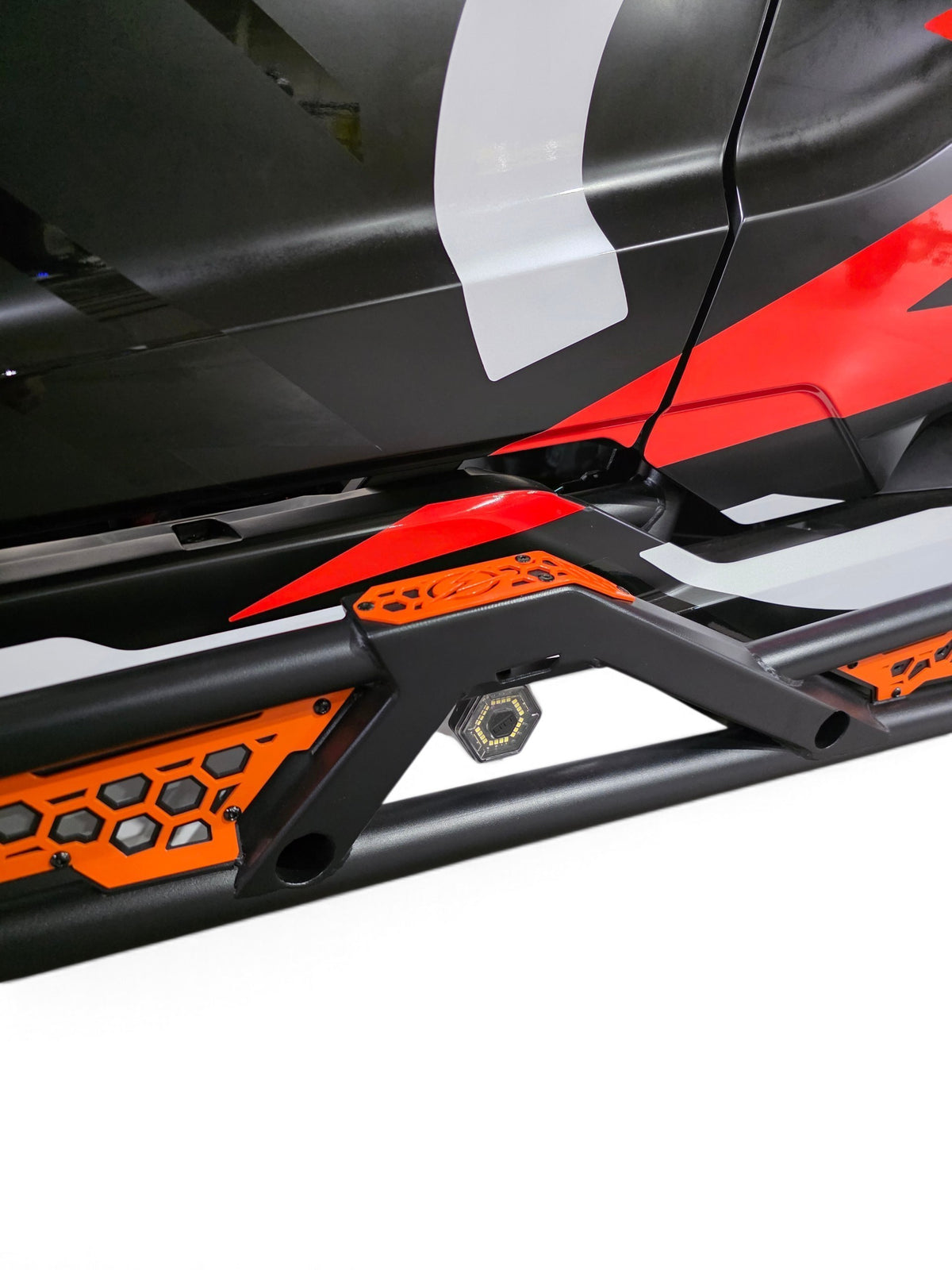 2026+ CFMoto ZForce Z10 Spark Tree Kicker Side Steps (4 Seat), Black