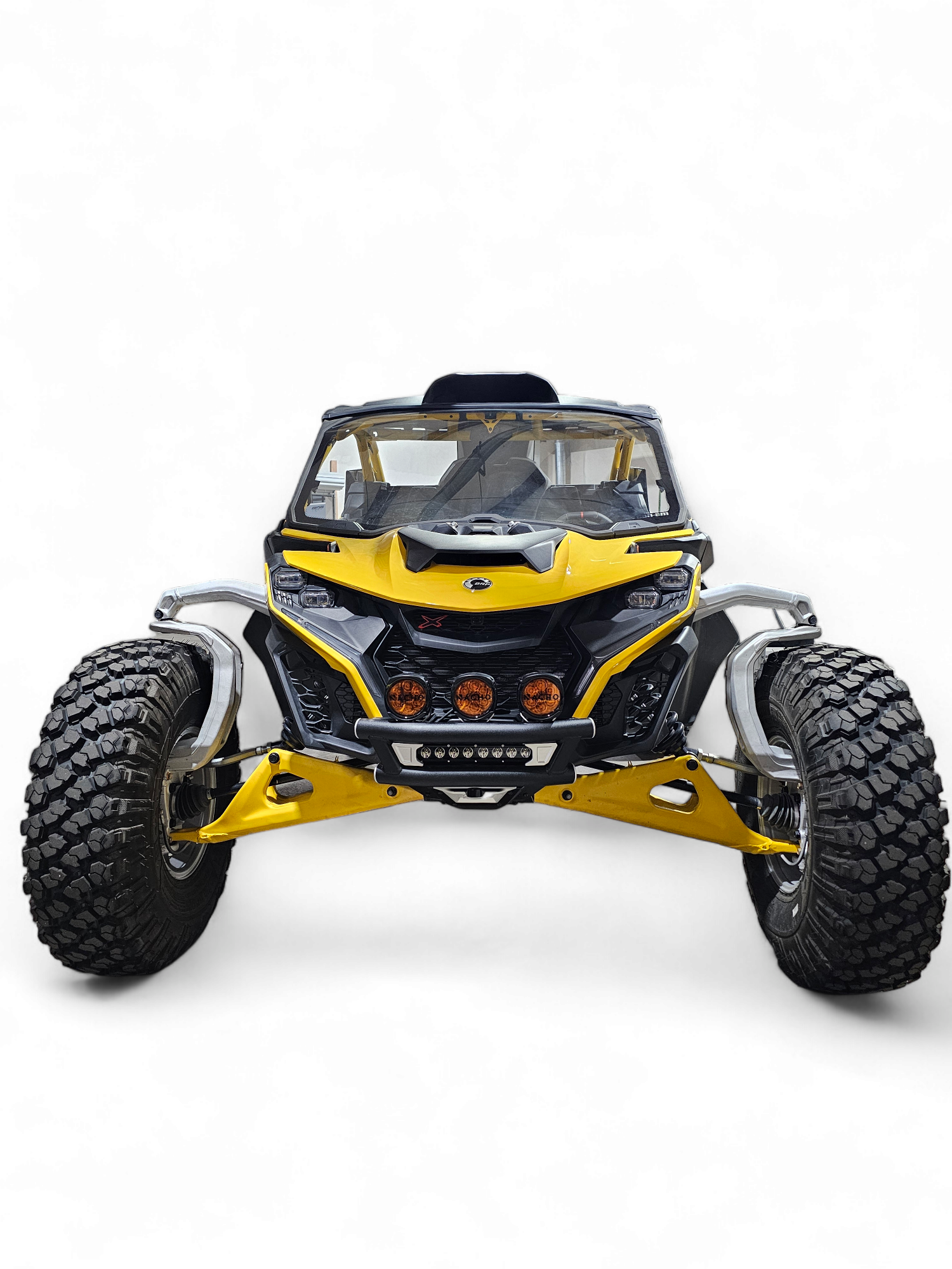 2024 + Can-Am Maverick R Amp front winch bumper