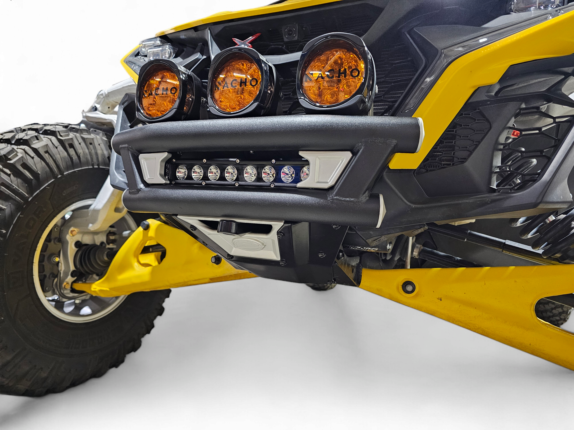 2024 + Can-Am Maverick R Amp front winch bumper