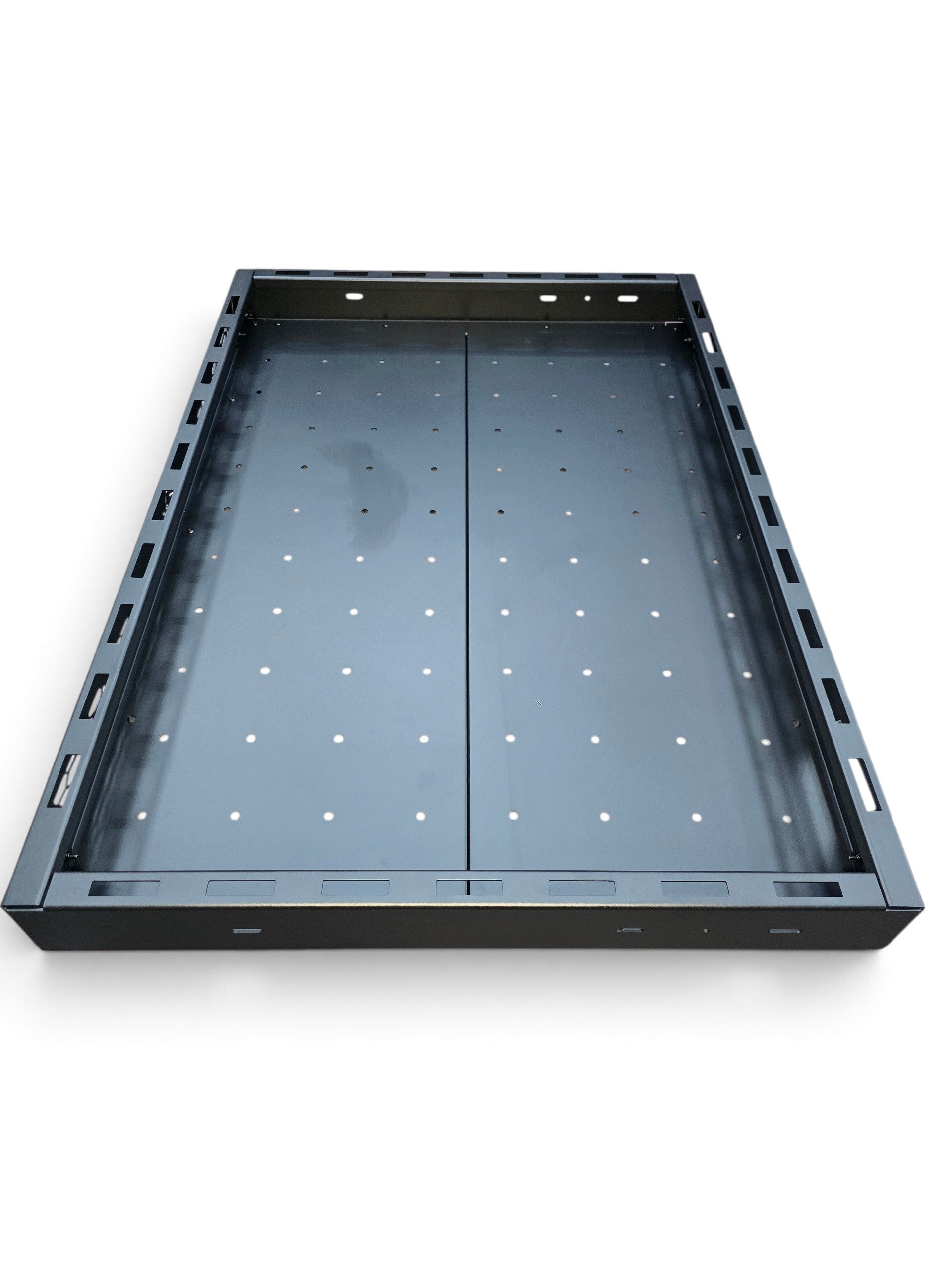 HDX Sliding Bed Drawer open showing storage capacity