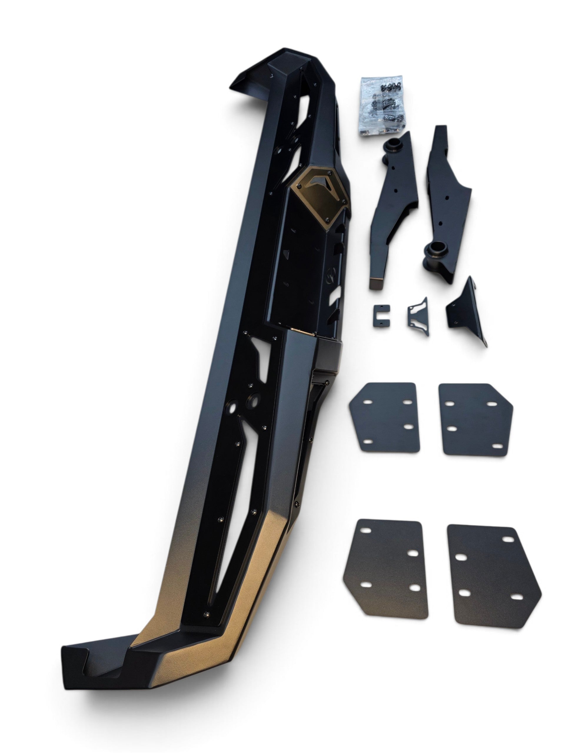 Volt Rear Bumper welded corner reinforcement detail