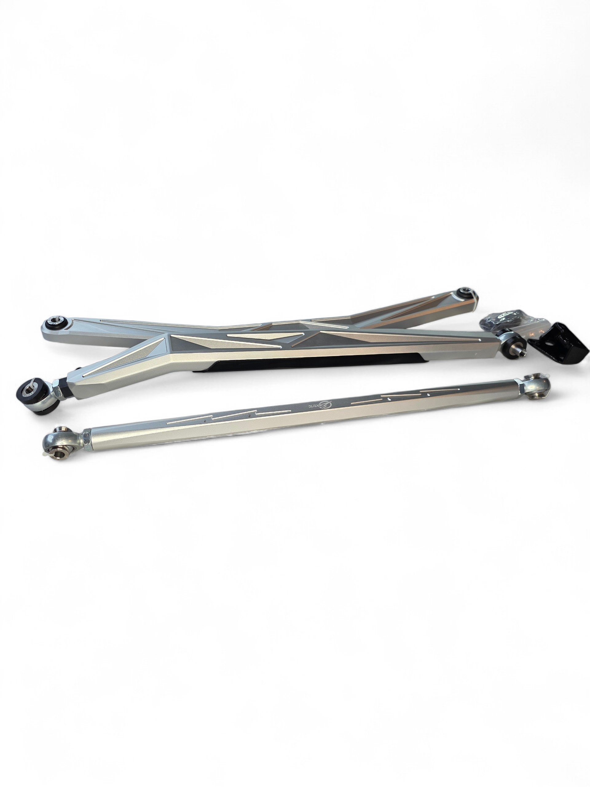 2024+ Can Am Maverick R High Clearance Adjustable Radius Rods (Anodized Clear)