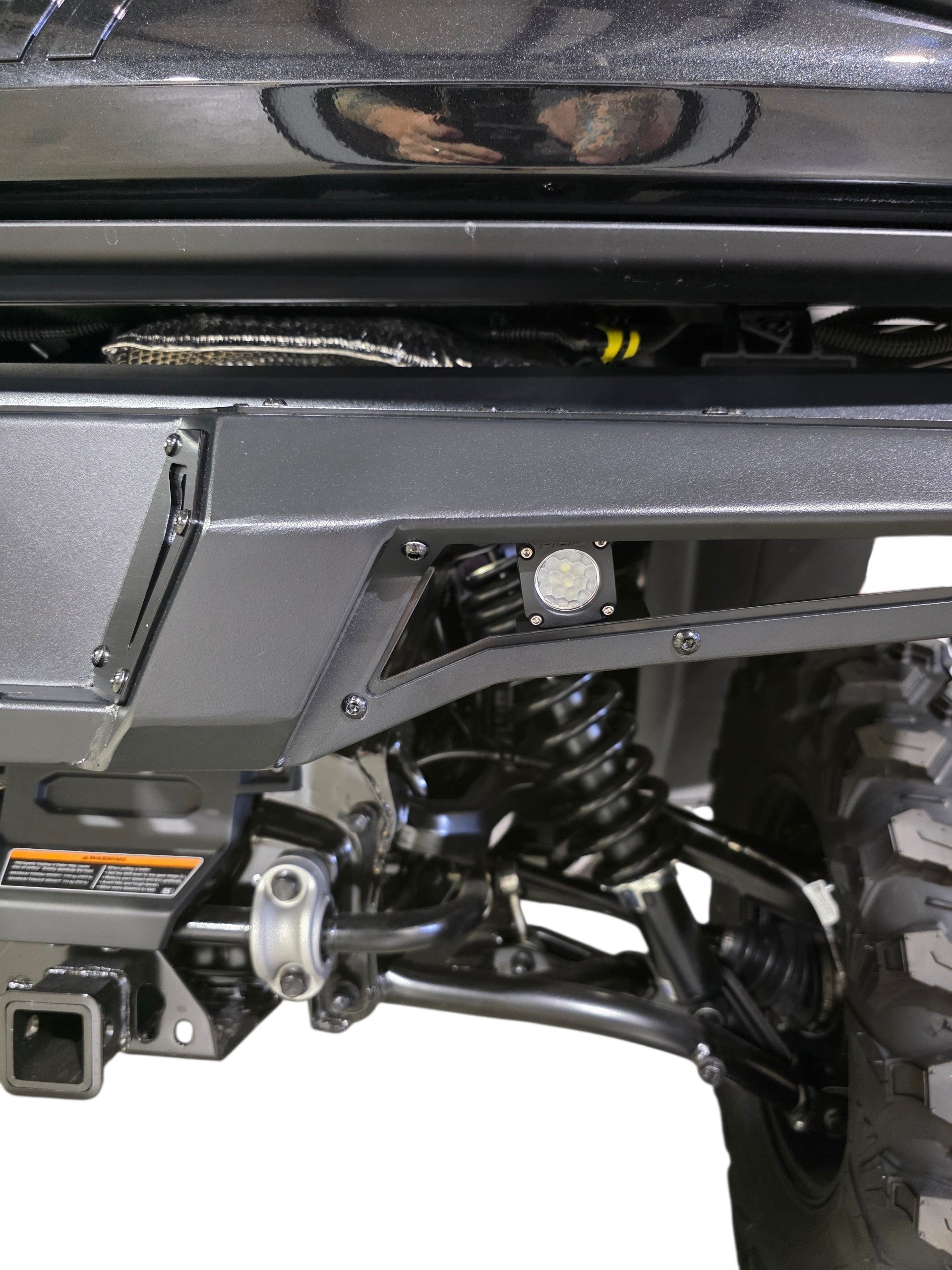 Volt Rear Bumper pre-drilled backup light mounting locations