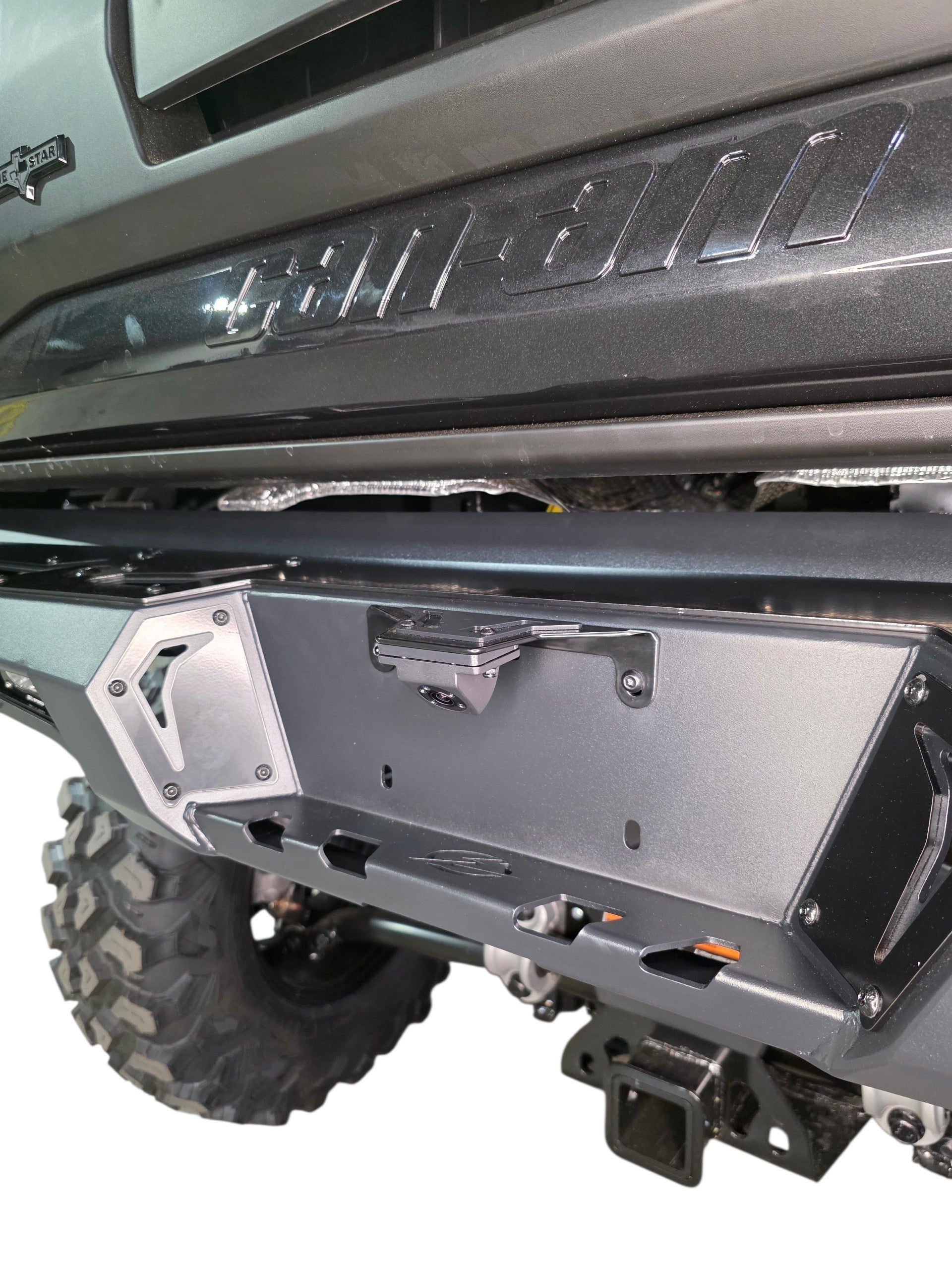 2026+ Can-Am Defender HD11 Volt Rear Bumper w/Rear Camera Relocation Mnt