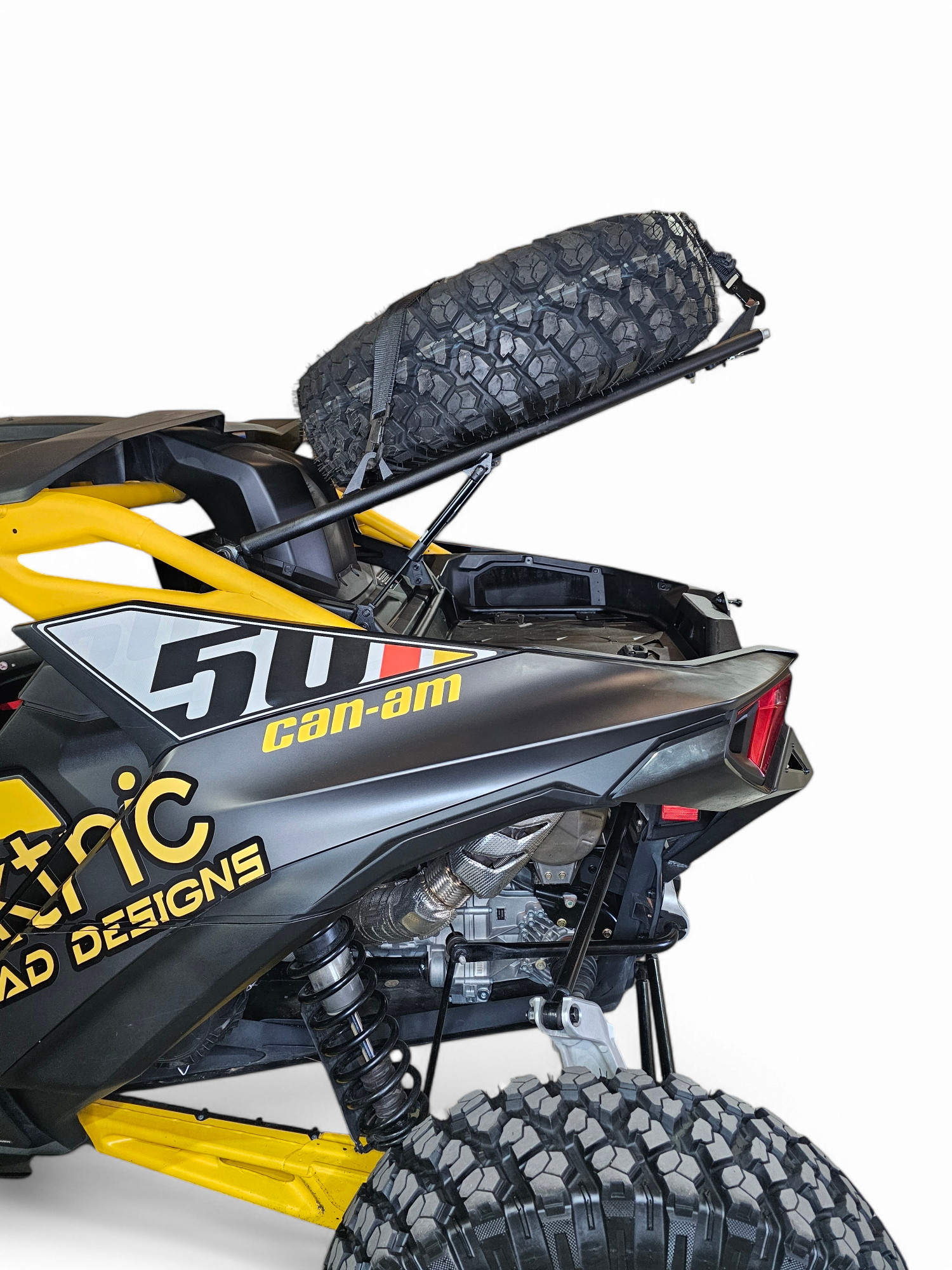 2024 Can-am Maverick R EOD Volt Tire Rack