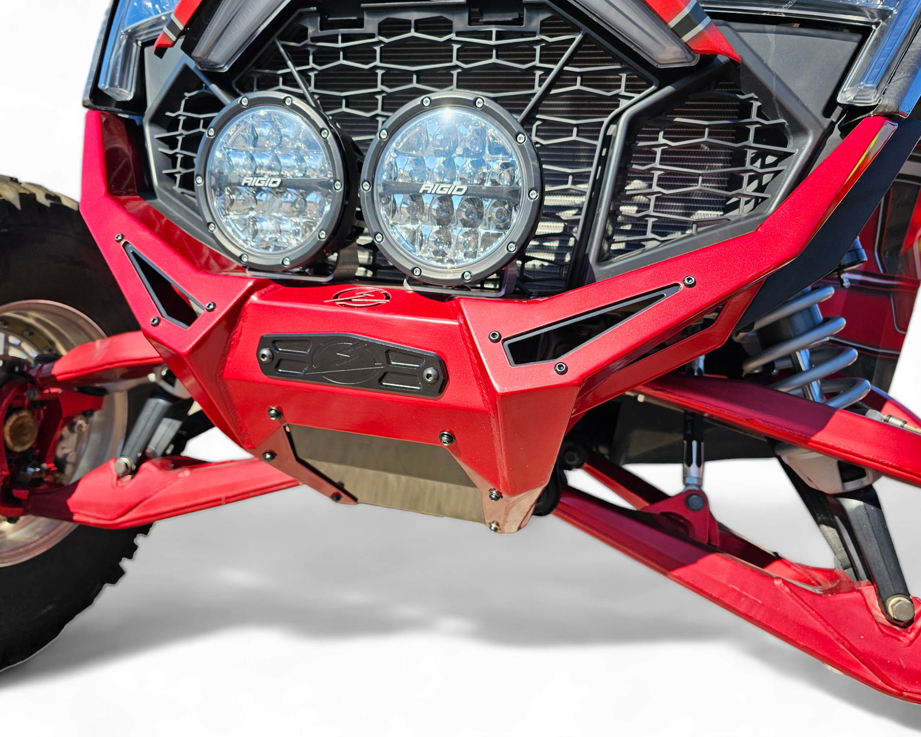 EOD fairlead cover plate shown covering the winch mounting hole