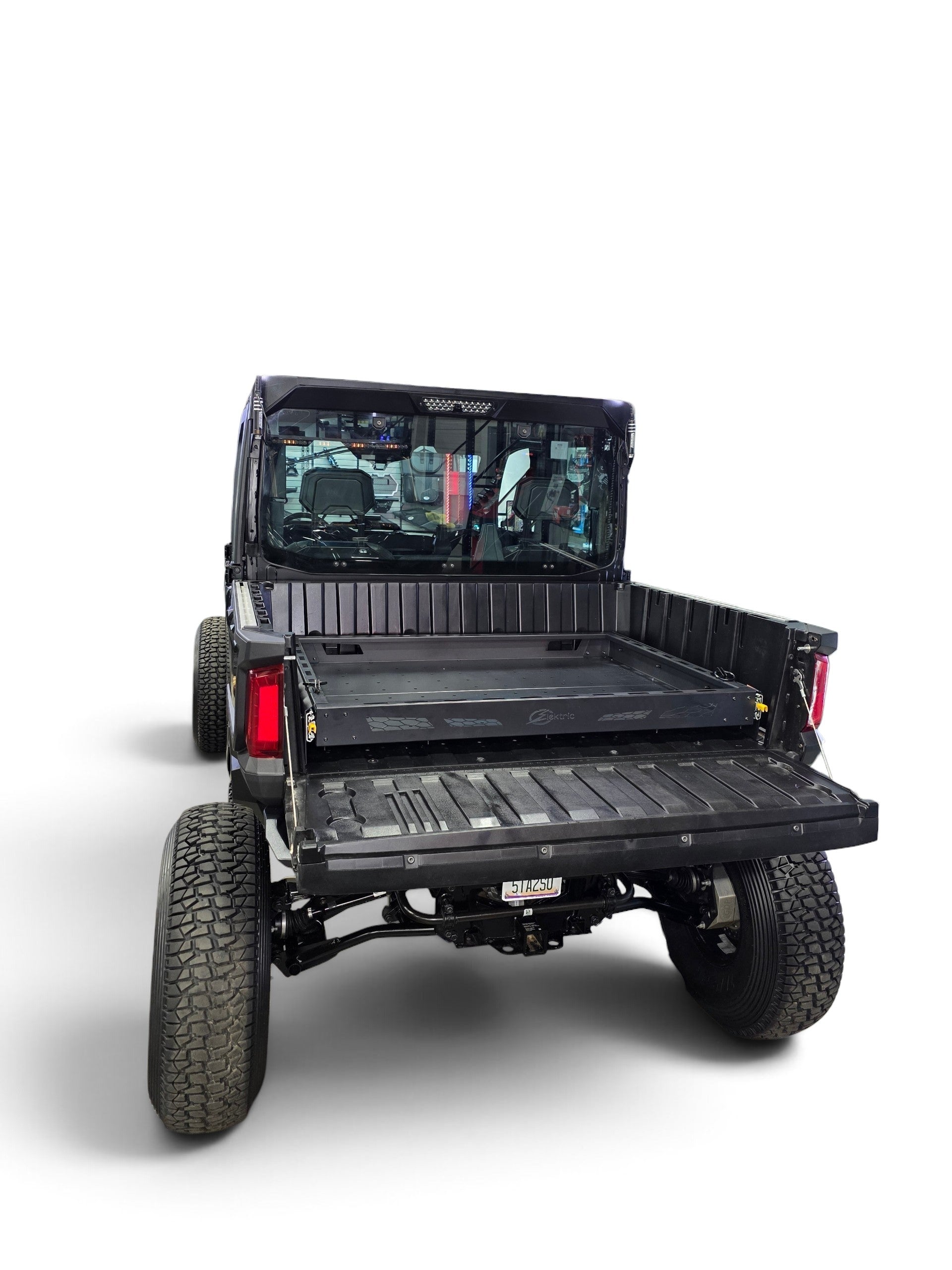 HDX Sliding Bed Drawer left side profile