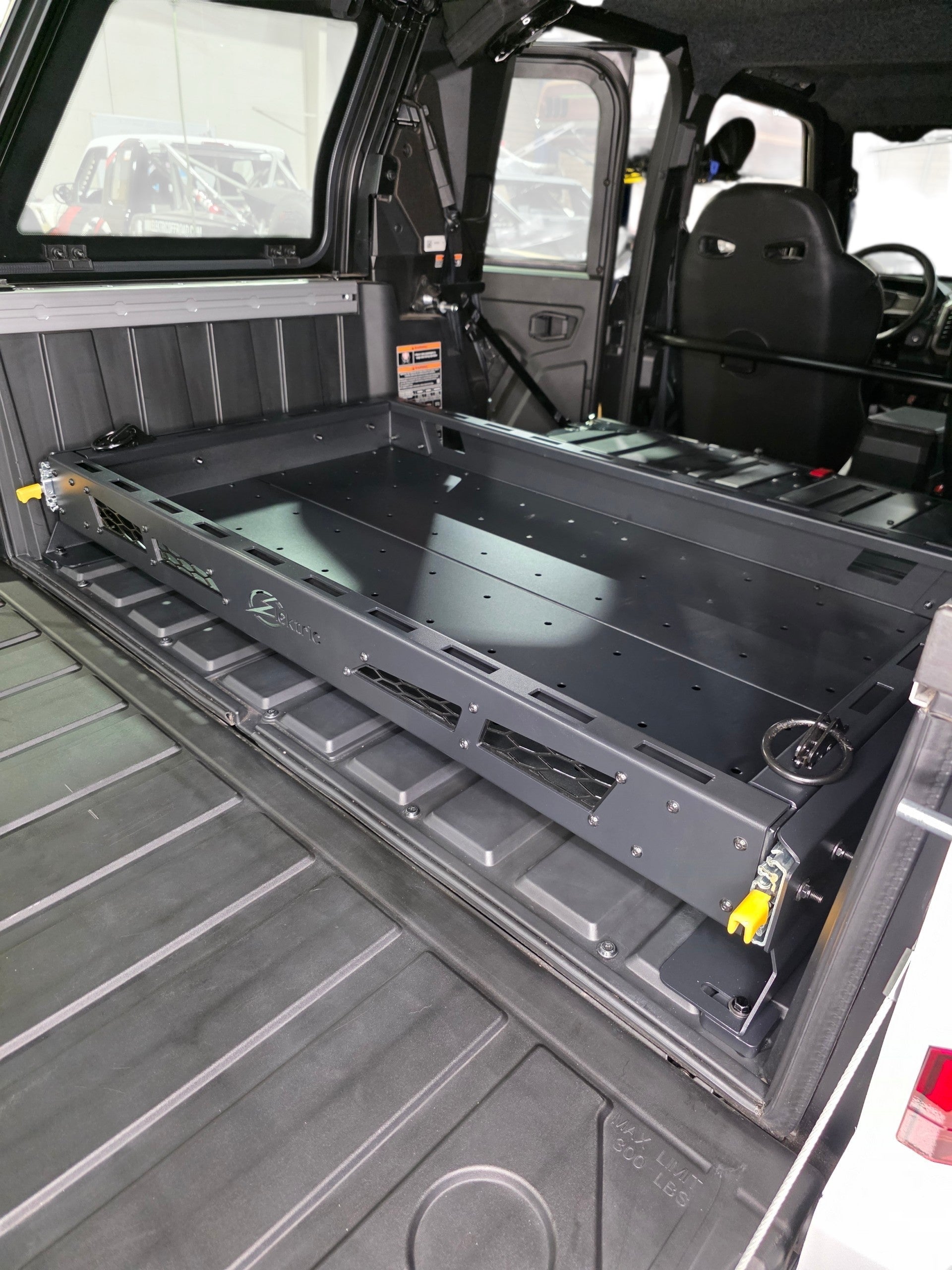 HDX Sliding Bed Drawer top panel folded seam detail